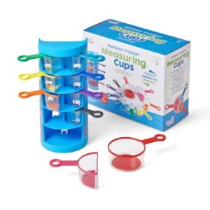 Rainbow Fraction Measuring Cups 9pc