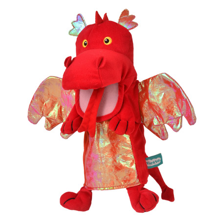Red Dragon Open Mouth Puppet