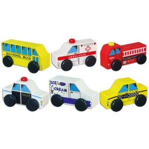 City Vehicles 6pc
