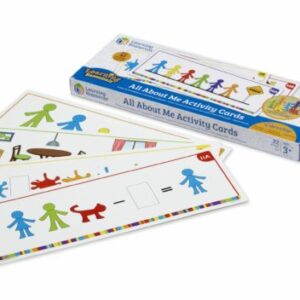 All About Me Family Counters Activity Cards