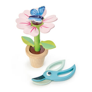 Wooden Blossom Flowerpot Play Set