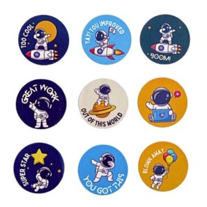 Astronaut Motivational Stickers 540pc