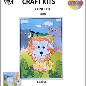 Craft Kit Confetti Lion