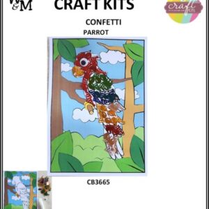 Craft Kit Confetti Parrot