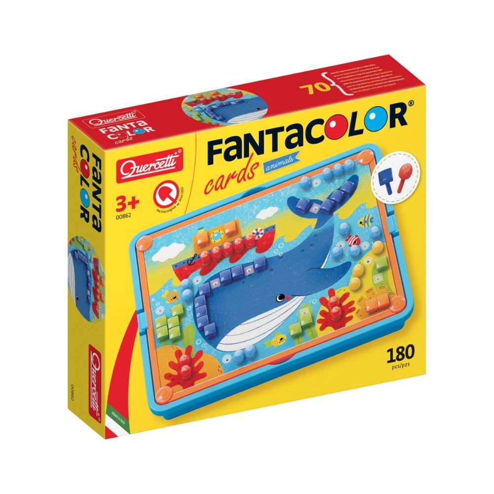 Fantacolour Animals Pegboard Set & Cards