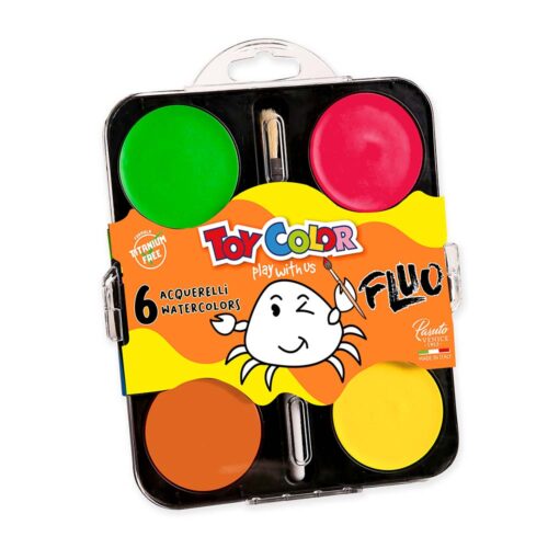 Giant Fluorescent Watercolour Paint Palette