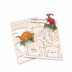 Pop Out Dinosaurs 8pc