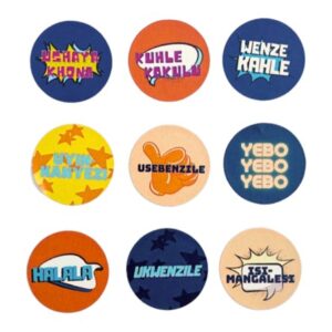Zulu Motivational Stickers 540pc