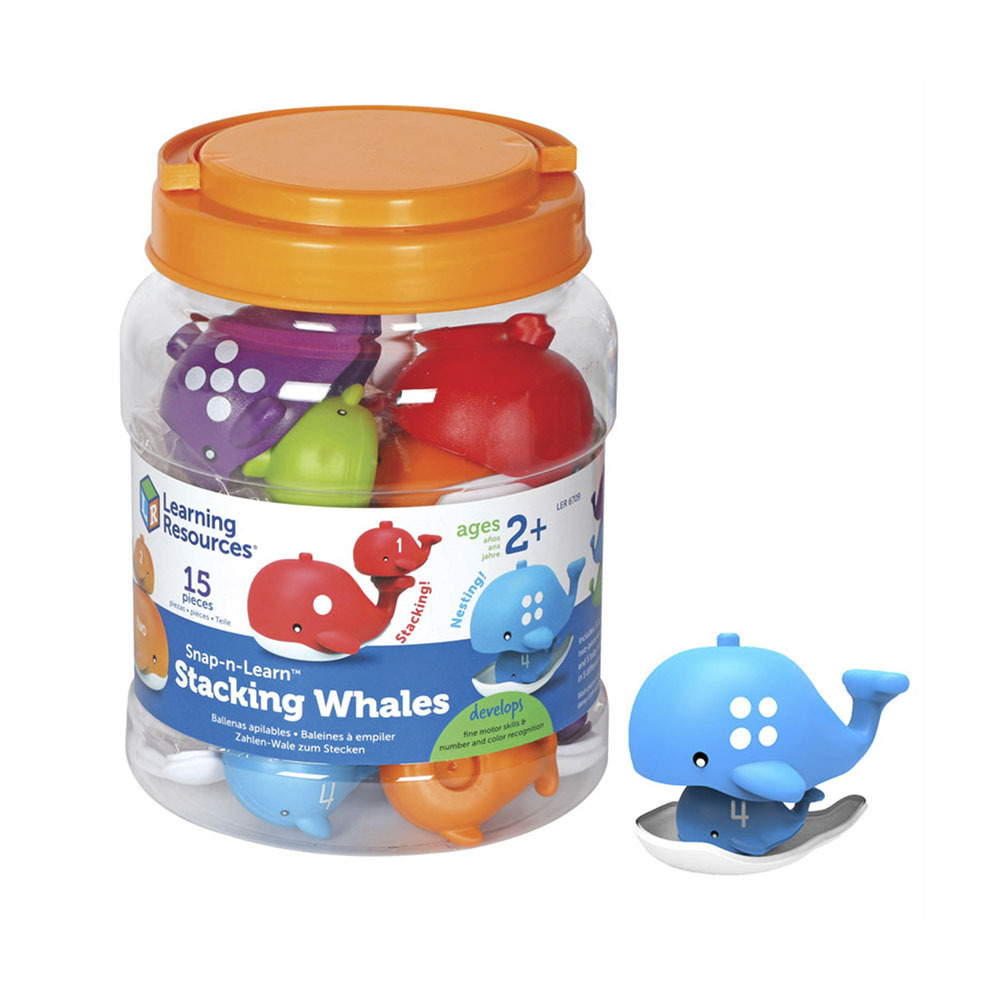 Snap-n-Learn Stacking Whales