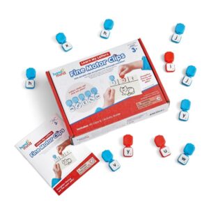 Learn My Letters Fine Motor Clips