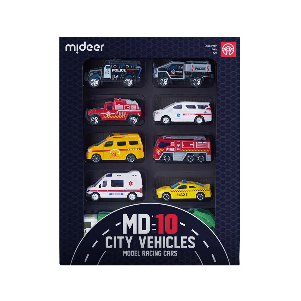 City Vehicles 10pc