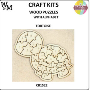 Tortoise Puzzle with Alphabet