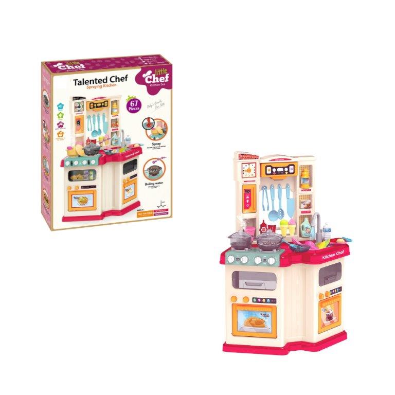 Chef Kitchen with Light & Sound Effects