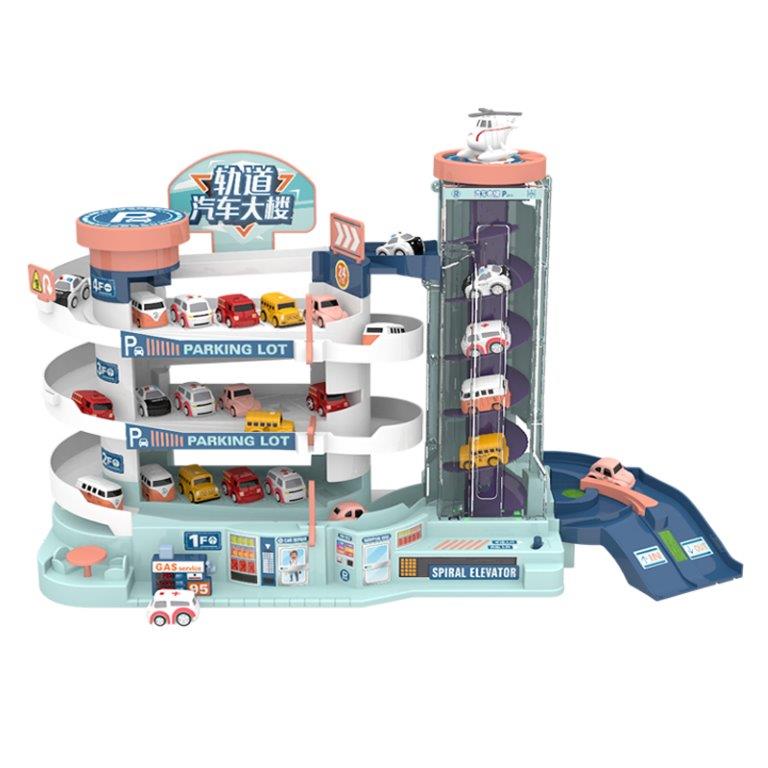 Parking Garage with Cars, Lights & Sounds