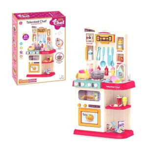 Pink Kitchen with Accessories