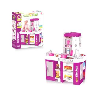 Purple Kitchen with Accessories