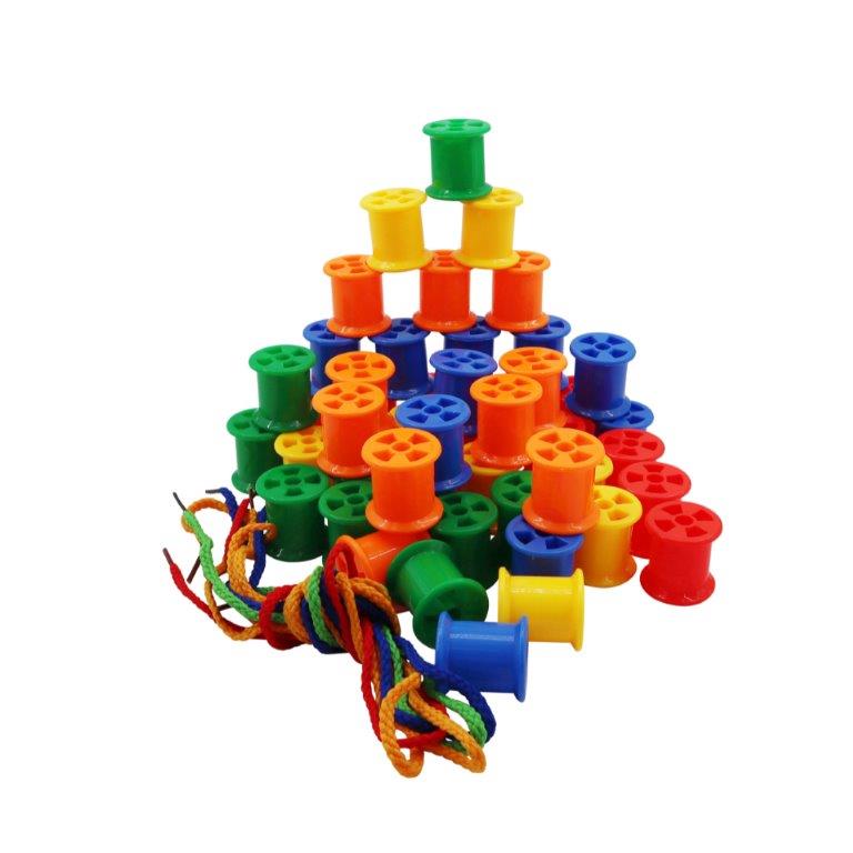 Cotton Reels & Laces 55pc