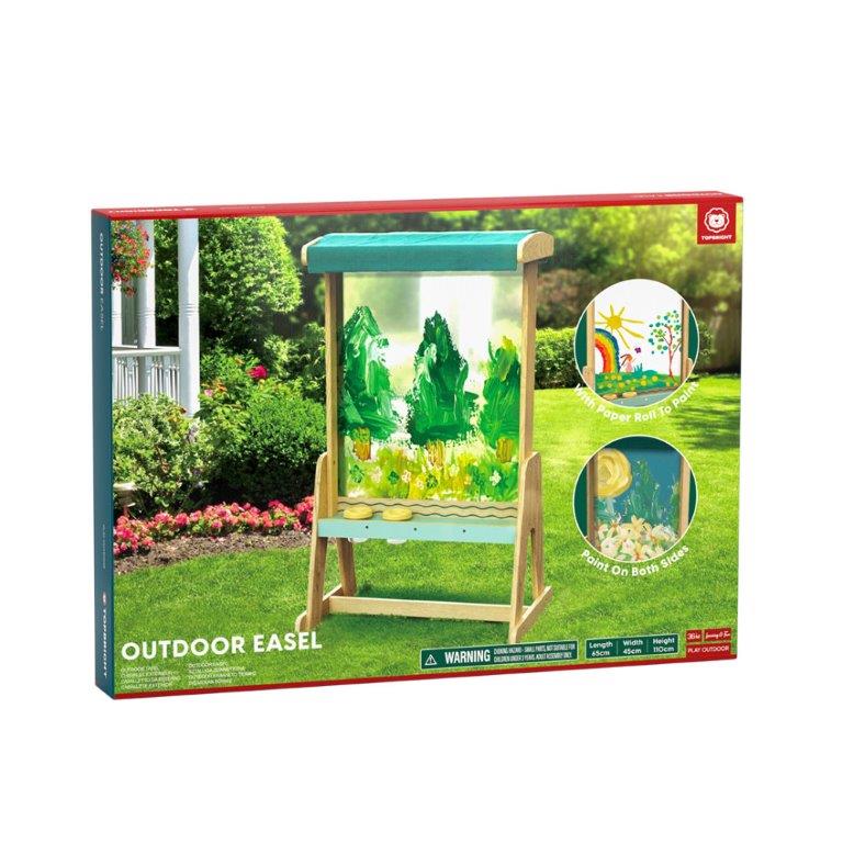 Outdoor Painting Easel Double-Sided Clear Perspex - Image 3