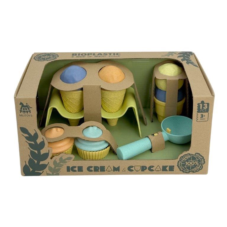 Eco-Friendly Ice Cream & Cupcake Set