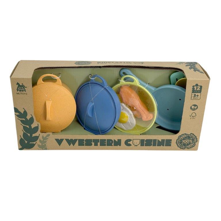 Eco-Friendly Pots & Pans 12pc