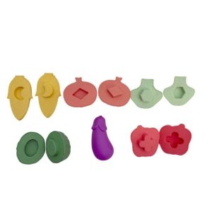 Eco-Friendly Vegetable Shape Sorting Set