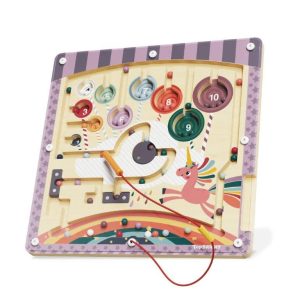 Magnetic Unicorn Colour & Number Maze