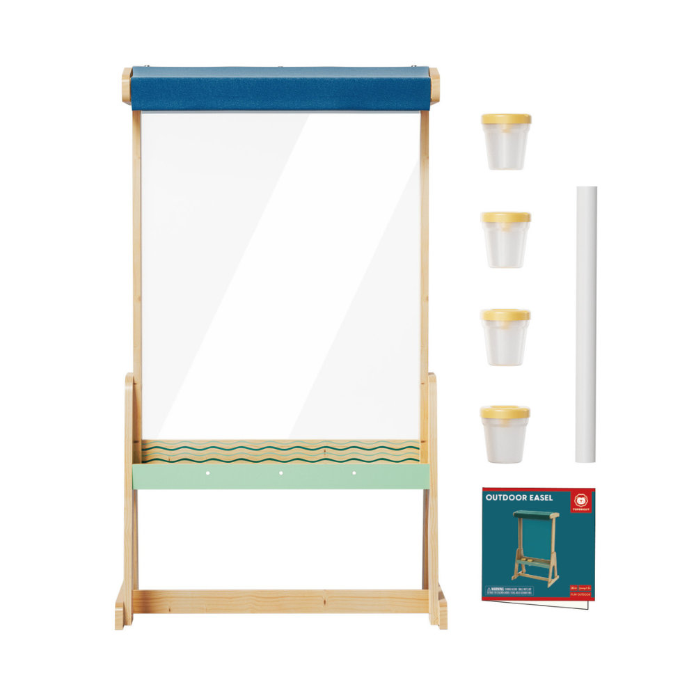 Outdoor Painting Easel Double-Sided Clear Perspex