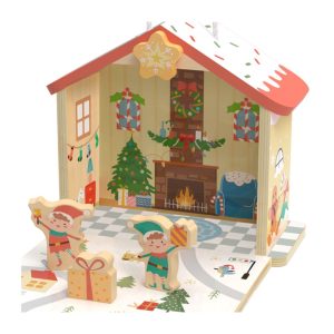 Wooden Christmas Story Box Play Set
