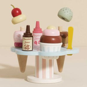 Wooden Ice Cream Stand