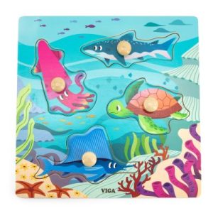 Wooden Sea Knob Puzzle