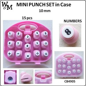 Mini Punch Set - Numbers