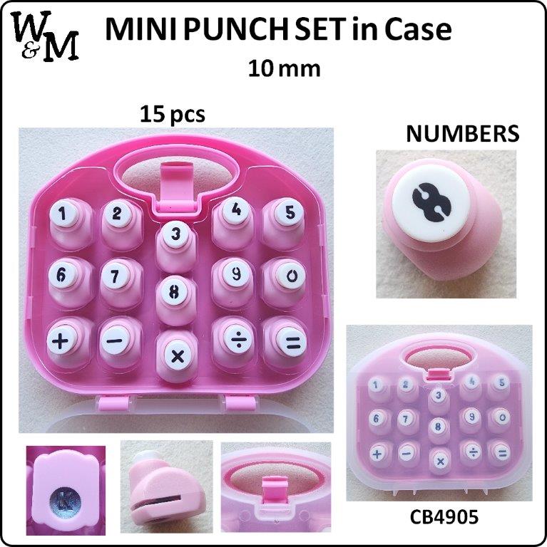 Mini Punch Set - Numbers