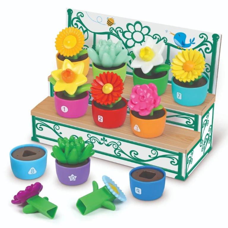 Shape & Colour Garden Matching Game