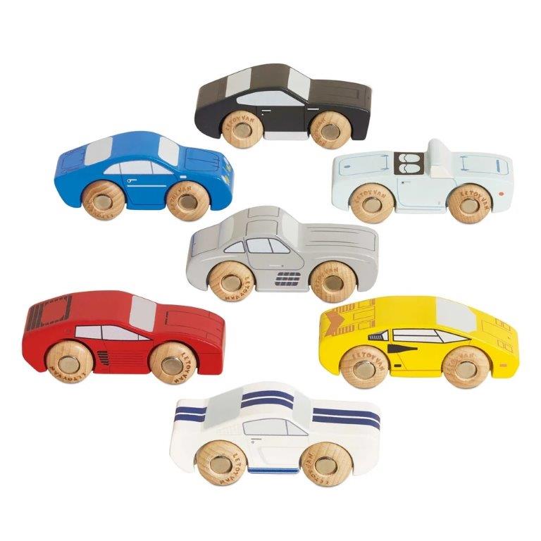 Wooden Classic Sports Cars