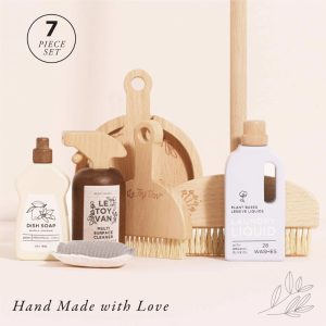 Wooden Cleaning Set 7pc