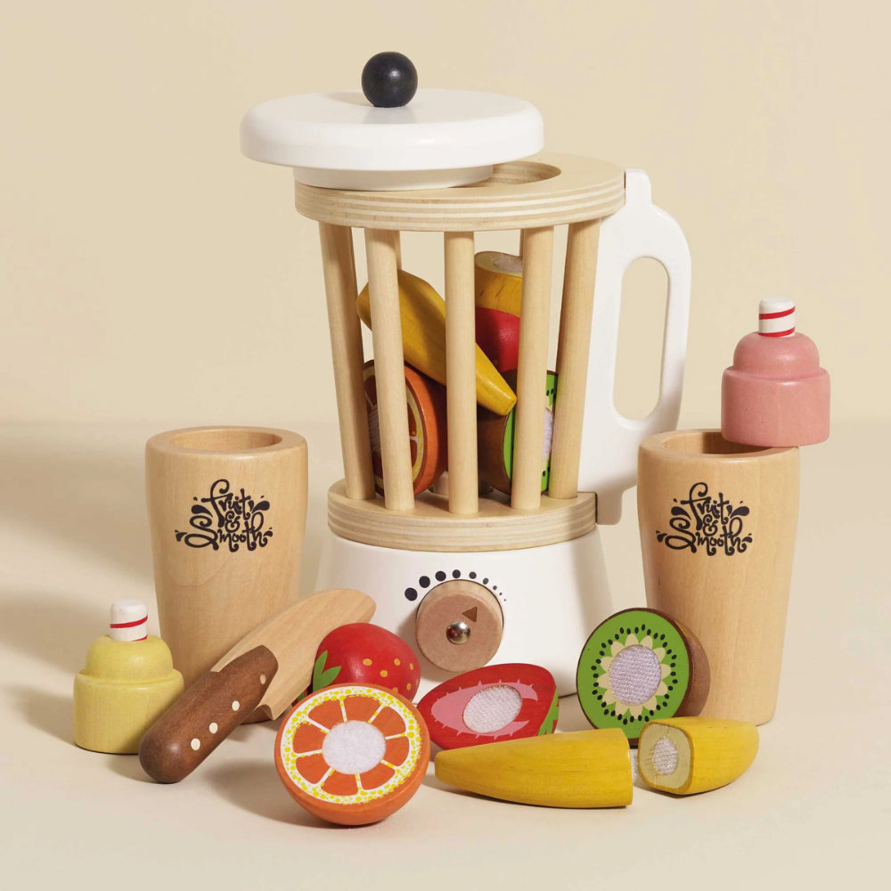Wooden Fruit & Smoothie Blender