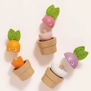 Wooden Stacking Veggies