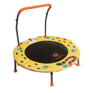 Leopard Trampoline with Handle 92cm