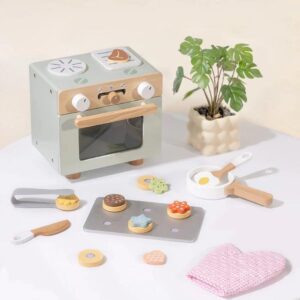 Wooden Oven Cooking Play Set